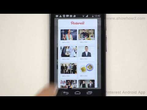 how to pinterest from android