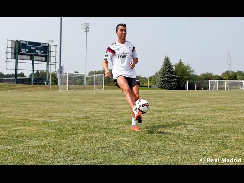 Cristiano Ronaldo continúa con su preparación