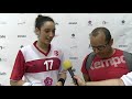 W17 Championship - Interviews CZE - TUR 34-20 W17 Championship - Interviews CZE - TUR 34-20