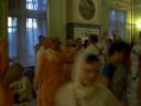 Radhadesh kirtan with swamis and other senior devotees