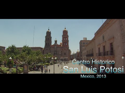 Centro Historico San Luis Potosi, Mexico HD viajando por mexico