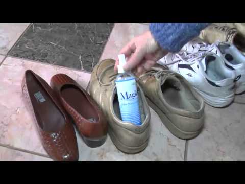 how to get rid shoe smell