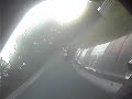 The Baron rides a kawasaki Zx10r followed by Andy carlile on a GSXR1000 k7 in 7m34s