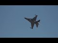 Aviation Nation 2009 - RNLAF F-16 Fighting Falcon Demo