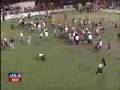 Security guards abuse their power in front of a full stadi