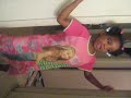 MY DAUGHTER DANCING TO BLAQSTARR AND RYE RYE