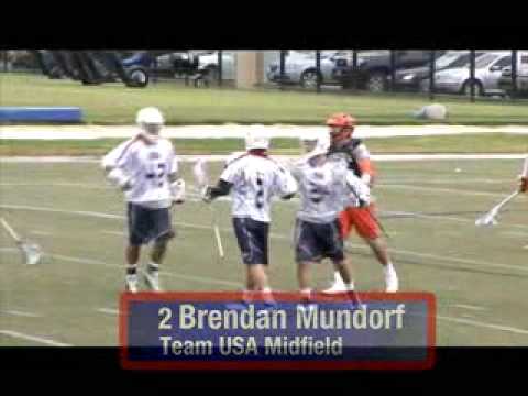 2010 Team USA Lacrosse exhibition game highlights