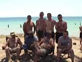 Super Dave and the Marines on the Beach