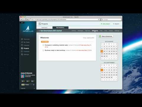 Apollo: Task lists and Milestones
