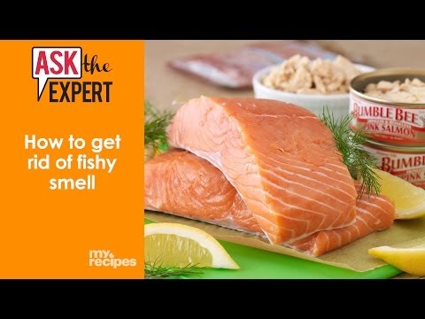 how to remove fish smell