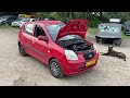 Kia Picanto 1.0 12V Sloopvoertuig (2005, Rood)