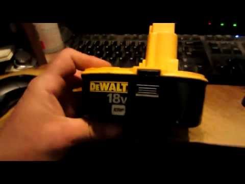how to rebuild dewalt battery packs