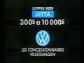 Pub Quebec - Volkswagen Jetta 1995