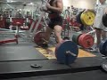 Mike Deadlifting 520 then 560lbs @ 198lbs