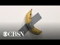 Artist Sells Banana Duct Taped To Wall
