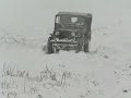 Jeep M38 and snow