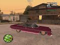 My New Lowrider in San Andreas