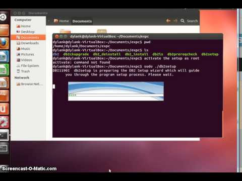 how to open db2 control center in aix