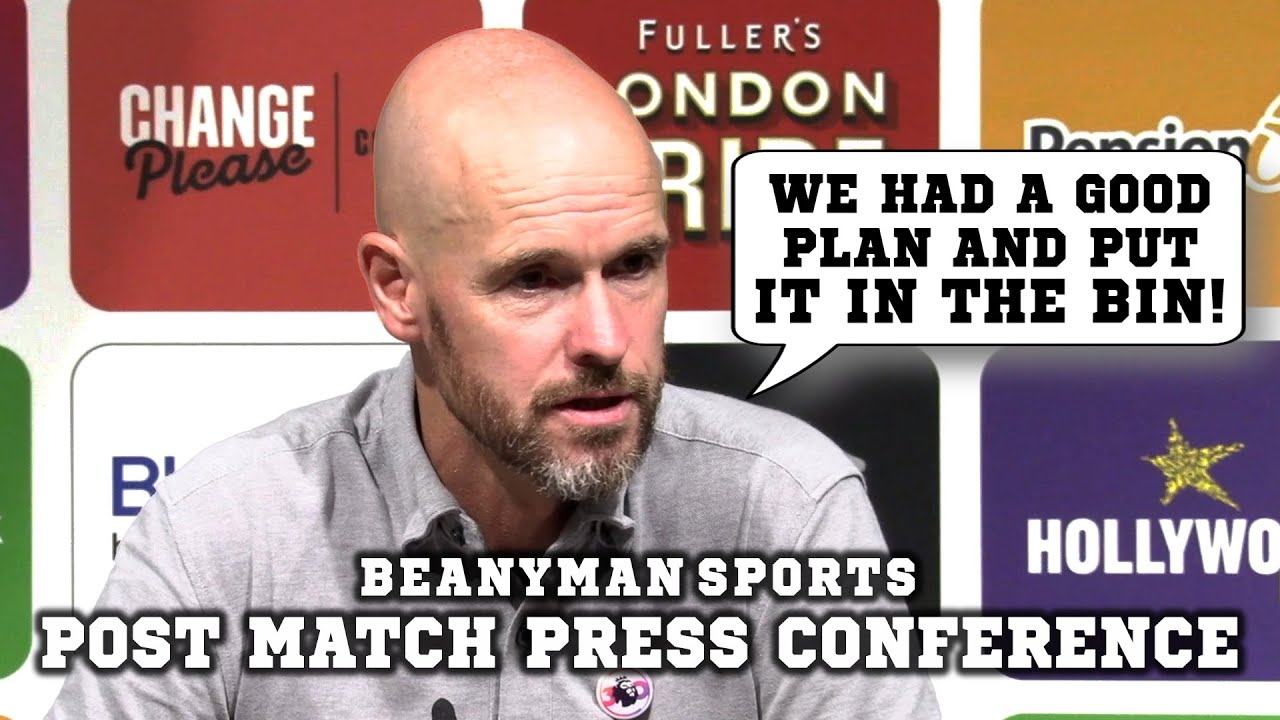 ‘We had a good plan and PUT IT IN THE BIN!’ | Brentford 4-0 Man Utd | Erik ten Hag