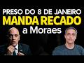CORAJOSO! Preso do 8 de Janeiro manda uma recado para Moraes em audiência de custódia