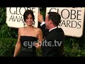 eyebitetv presents: the 67th annual golden globe awards. david arquette trips his wife courteney cox at the golden globes 2010. courteney cox shows us her victoria beckham dress. tons of celebrities arrive at the beverly hilton hotel. beverly hills, california. sunday, january 17th, 2010. for more celebrity clips, please check out eyebite.tv