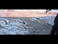 Massive slush puddle on Lower East Side