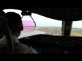 Boeing 787 Dreamliner's approach into Boston