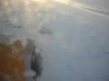Icelandair kef take off in stormy wether