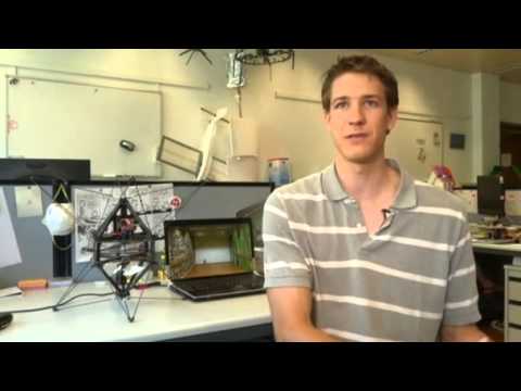 perching robot - August 5, 2013 - Reuters reports on a flying robot navigating autonomously just based on the sense of touch, and able of perching on flat walls. Find more in...