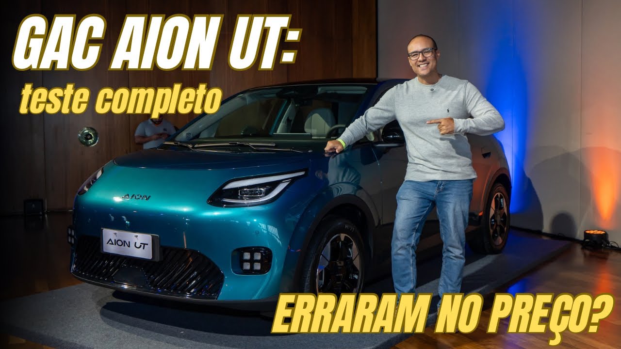 GAC AION UT: ERRARAM FEIO NO PREÇO? Anda bem? TESTE COMPLETO