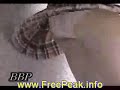 Girl's Miniskirt Gets Blown Away By Hard Wind! Cute Upskirt!