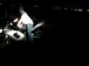 roasting my tire on my motocycle is fun!