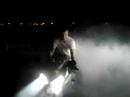 roasting my tire on my motocycle is fun!