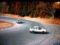 AE86 2台のパンダトレノのスピン