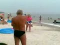 Funny drunk man