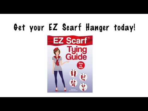 how to organize scarves