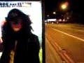 jennie at the bus stop
