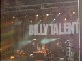 billy talent live at norwegian wood (oslo)