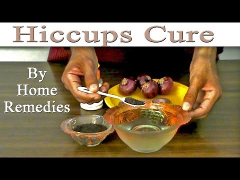 how to cure hiccups