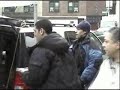 Bernard Madoff speeds off from Court: Jonathan Dienst Bernard Madoff speeds off from Court: Jonathan Dienst