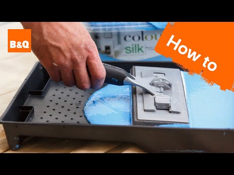 how to paint with a paint pad