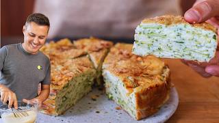 Gâteau invisible aux courgettes ultra fondant, à manger chaud ou froid