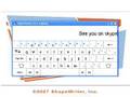ShapeWriter demo