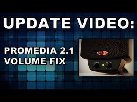 how to repair klipsch promedia 2.1