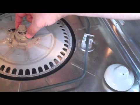 how to drain dishwasher before moving