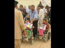 Wheelchairs Distribution in Iraq for disabled children