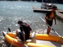 John Devers and Andy Bergey Kayaking