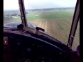 Antonov An 2 landing cockpit view