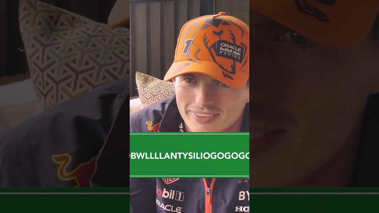 Perfect pronunciation 👌 #F1 #RedBullRacing