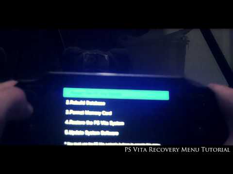 how to do a hard reset on ps vita
